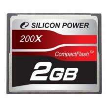 Silicon Power 2GB 200X(Hi-Speed) COMPACT FLASH CARD