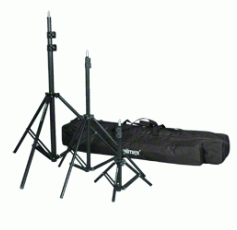 walimex Lamp Tripod Set with Bag, 4 pcs.