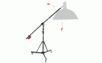 walimex pro Wheeled Boom Stand with Counterweight