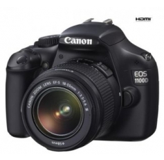 Canon EOS 1100D + EF-S 18-55mm DC III Lens