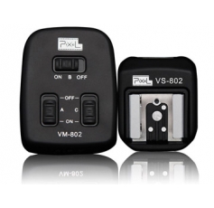 Pixel Combined off-camera TTL cable interface for Nikon flash 