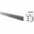 Elfo Rail 1m Ceiling rail system
