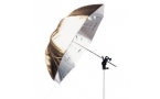 Falcon Eyes Umbrella White-Gold/Silver 107cm