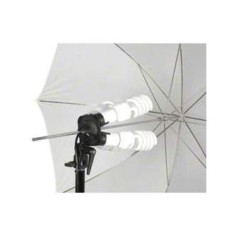 Fluorescējošās - Walimex 4-fold Lamp Holder 15340 with 5/8 inch Tripod Connection - ātri pasūtīt no ražotāja