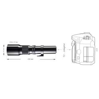 Lenses - walimex 500/8,0 CSC MFT black - quick order from manufacturer