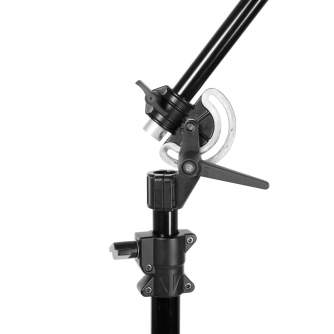 Boom Light Stands - walimex Wheeled Boom Stand - buy today in store and with delivery