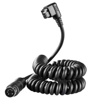 Acessories for flashes - walimex pro Powerblock Coiled Cord for Canon - quick order from manufacturer