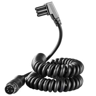 Acessories for flashes - walimex pro Powerblock Coiled Cord for Nikon - quick order from manufacturer