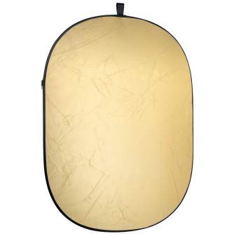 Foldable Reflectors - walimex 2in1 Foldable Reflector gold/white - quick order from manufacturer