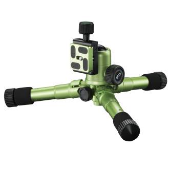 Mini foto statīvi - Mini Tripod for camera Mantona Kaleido 21186 - Lime Green Metallic - ātri pasūtīt no ražotāja