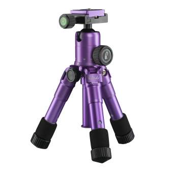 Мини штативы - Mini Tripod for camera Mantona Kaleido 21188 - Light Purple Metallic - быстрый заказ от производителя