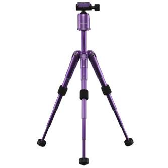Мини штативы - Mini Tripod for camera Mantona Kaleido 21188 - Light Purple Metallic - быстрый заказ от производителя