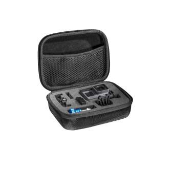 Sporta kameru aksesuāri - mantona Hardcase bag for GoPro Action Cam Gr. S - ātri pasūtīt no ražotāja