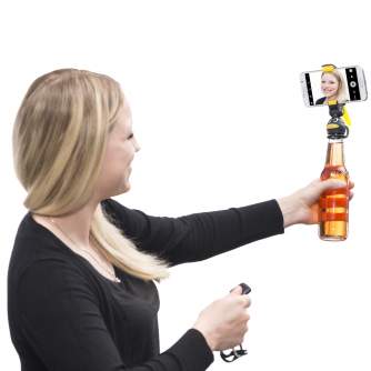 Smartphone Holders - mantona Smartph. Bottle Selfie Holde penguin - quick order from manufacturer