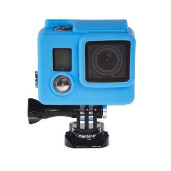 Accessories for Action Cameras - mantona Silicone protective coverings set GoPro Hero 4/3 + - quick order from manufacturer