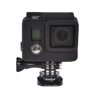 Sporta kameru aksesuāri - mantona Silicone protective coverings set GoPro Hero 4/3 + - ātri pasūtīt no ražotāja