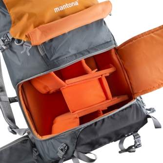 Mugursomas - mantona elementsPro 50 Outdoor backbag orange - ātri pasūtīt no ražotāja