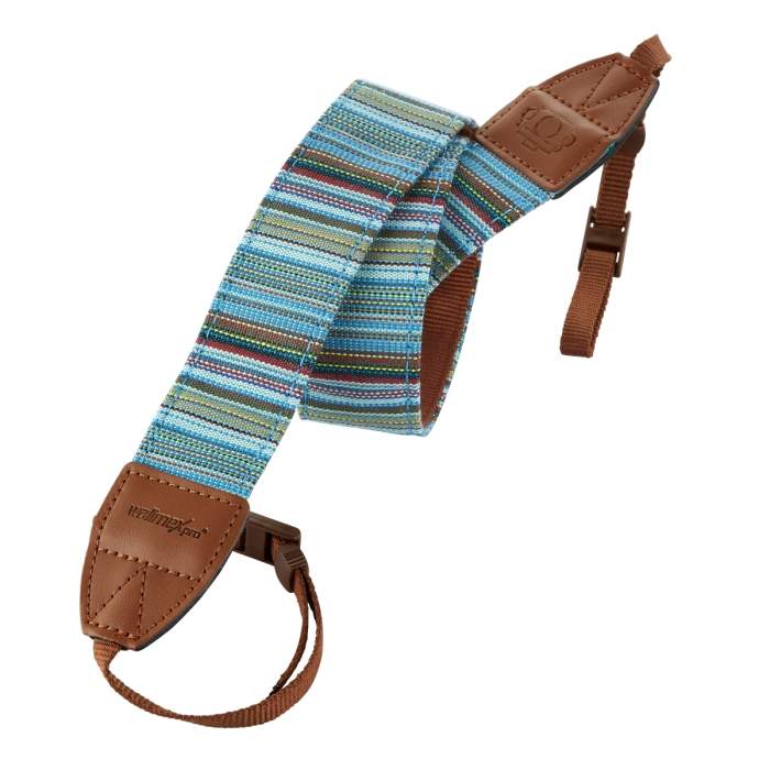 Kameru siksniņas - Camera Strap Ben Walimex pro 21329 Sand/Light Blue/Light Grey - ātri pasūtīt no ražotāja