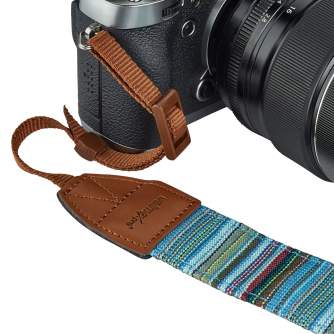Kameru siksniņas - Camera Strap Ben Walimex pro 21329 Sand/Light Blue/Light Grey - ātri pasūtīt no ražotāja