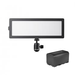 LED uz kameras - walimex pro Soft LED 200 Flat Bi Color Set1 - ātri pasūtīt no ražotāja