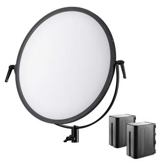 Light Panels - walimex pro Soft LED 700 Round Bi Color Set1 - quick order from manufacturer