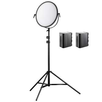 Light Panels - walimex pro Soft LED 700 Round Bi Color Set2 - quick order from manufacturer
