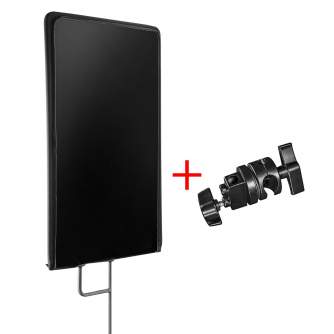 Foldable Reflectors - walimex pro 4in1 Reflektor Panel, 45x60cm + clamp - quick order from manufacturer