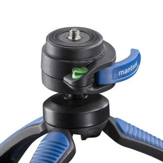 Mini Tripods - Mini Tripod For Camera Mantona Kaleido Gaia 21405 - Ocean Blue - buy today in store and with delivery