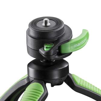 Mini Tripod For Camera Mantona Kaleido Gaia 21407 - Lime Green