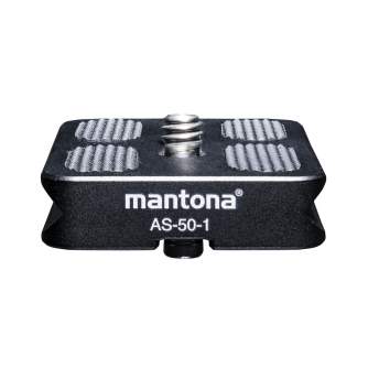 mantona AS-50-1 quick release plate - Аксессуары штативов