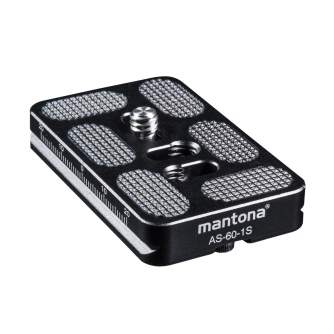 mantona AS-60-1S quick release plate - Tripod Accessories
