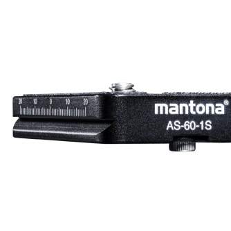 mantona AS-60-1S quick release plate - Tripod Accessories