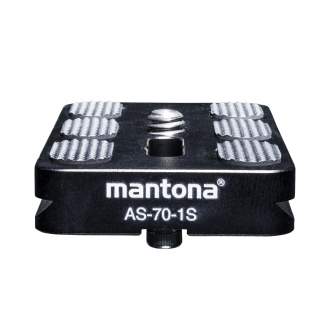 Аксессуары штативов - mantona AS-70-1S quick release plate - быстрый заказ от производителя