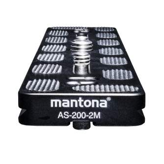 Tripod Accessories - mantona AS-200-2M quick release plate - buy today in store and with delivery