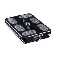 Tripod Accessories - mantona Fortress ASF-60-1S quick release plate - quick order from manufacturerTripod Accessories - mantona Fortress ASF-60-1S quick release plate - quick order from manufacturer