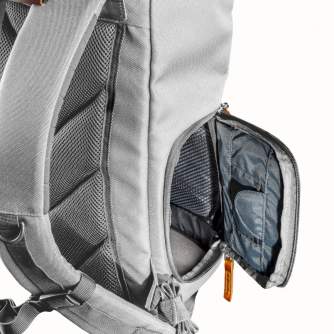 Mugursomas - mantona photo backpack Luis junior grey, retro - perc šodien veikalā un ar piegādi