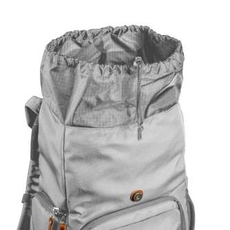 Backpacks - mantona photo backpack Luis junior grey, retro - buy today in store and with delivery