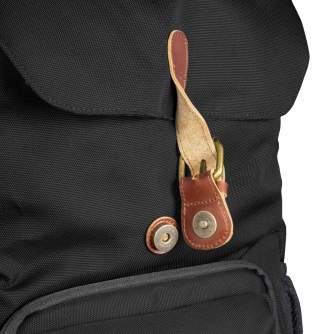 Mugursomas - mantona photo backbag Luis junior black - perc šodien veikalā un ar piegādi