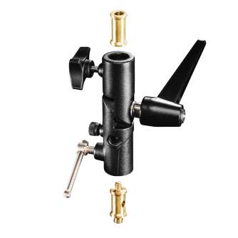 Holders Clamps - walimex pro Tiltable Umbrella Mount With Spigot Socket - quick order from manufacturer