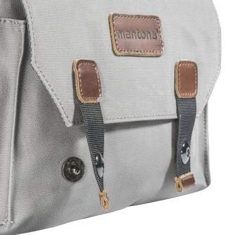 Shoulder Bags - mantona Camerabag Milano piccolo grey - quick order from manufacturer
