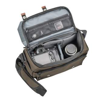 Shoulder Bags - mantona Camerabag Milano grande brown - quick order from manufacturer