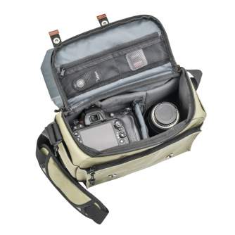 Plecu somas - mantona Camerabag Milano grande olivgreen - ātri pasūtīt no ražotāja