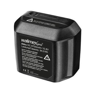 Аккумуляторы для вспышек - walimex pro battery 8700mAh 10,8V for 2Go series - быстрый заказ от производителя
