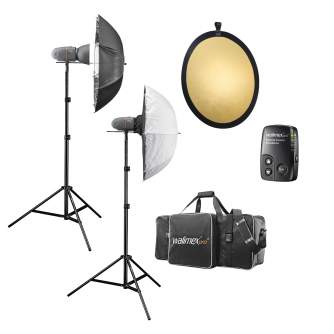 Studio flash kits - walimex pro Newcomer Set Classic M 2/2 1DS1RS+ - quick order from manufacturer