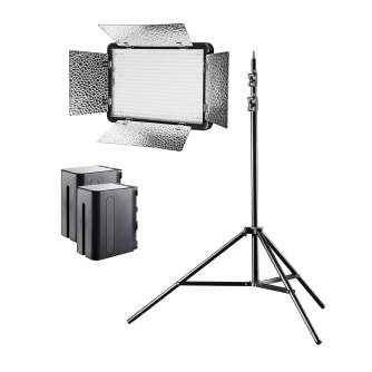Light Panels - walimex pro LED 500 Versalight Daylight Set1 Akku - quick order from manufacturer