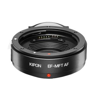Адаптеры - Kipon AF Adapter Canon EF to micro 4/3 w. support - быстрый заказ от производителя