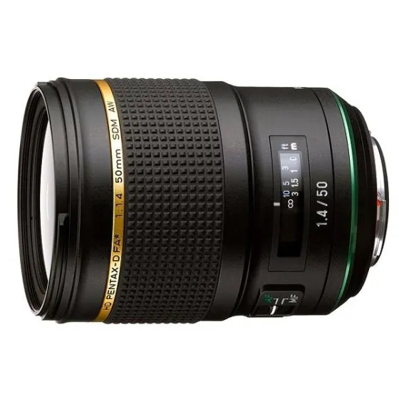 Ricoh Pentax HD D FA 50mm f/1.4 SDM AW Objektīvs