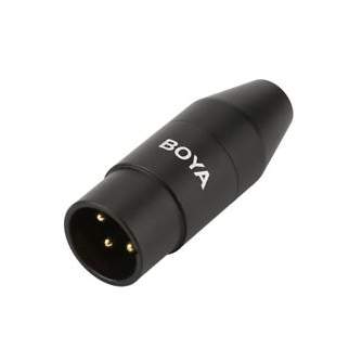 Аудио кабели, адаптеры - Boya 3.5mm TRS to XLR Connector 35C-XLR - быстрый заказ от производителя