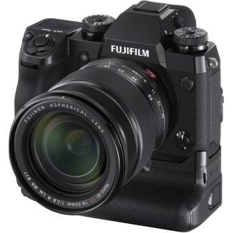 Беззеркальные камеры - Fujifilm X-H1 Mirrorless Digital Camera with XF16-55mm Lens and Battery Grip Kit - быстрый заказ от произ