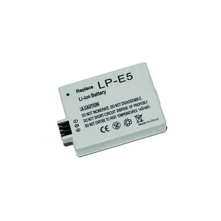 Battery LP-E5 800mAh for Canon EOS 450D, 500D, 1000D - akumulators fotokamerai